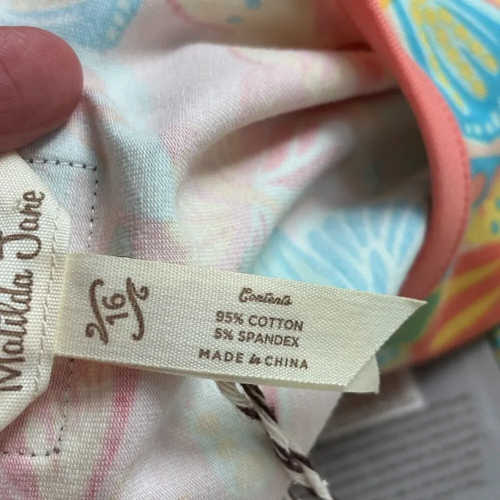 Matilda Jane Dream Chasers Chasing Butterflies Dress Girl 16 Colorful Easter NWT